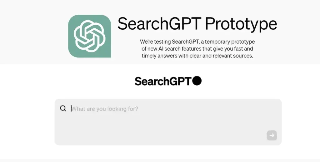 OpenAi-SearchGPT-prototype